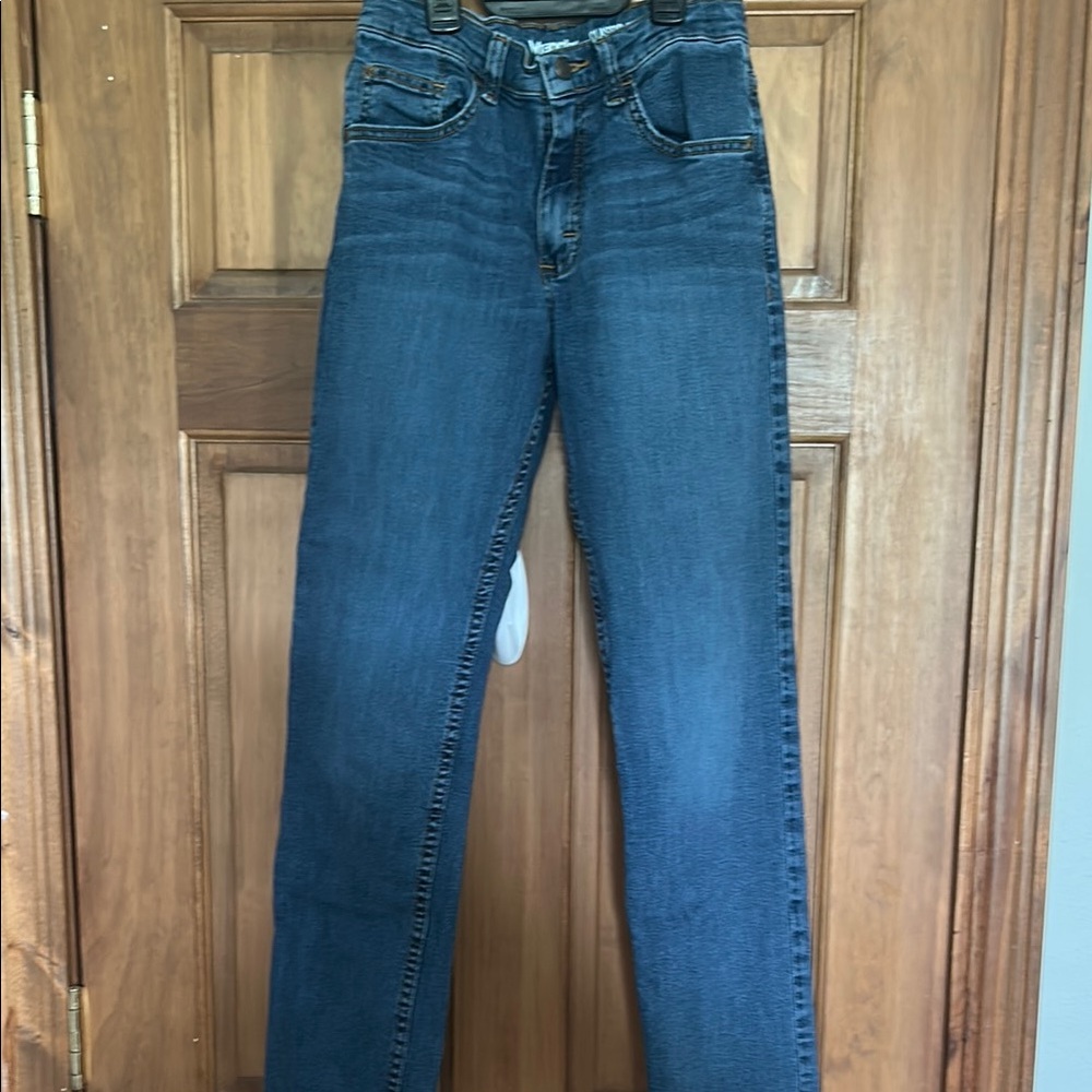 Wrangler Blue Straight-Leg Jeans Classic Denim